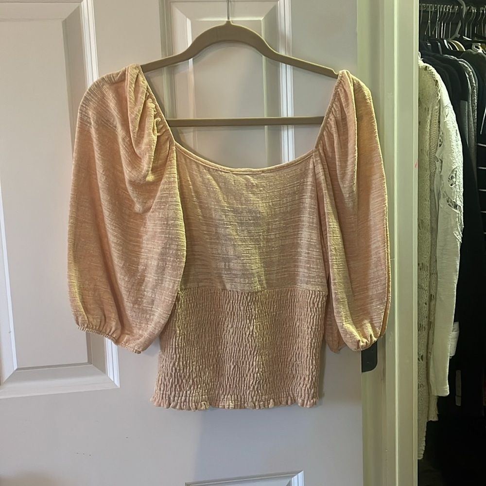 Saints and Hearts Yellow Top - Picture 2 of 2